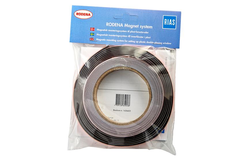 Magnet- och stålband 2 m per rulle